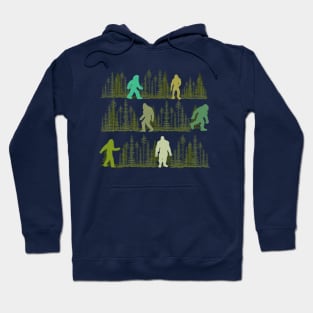 Bigfoot out in the Forest Hoodie